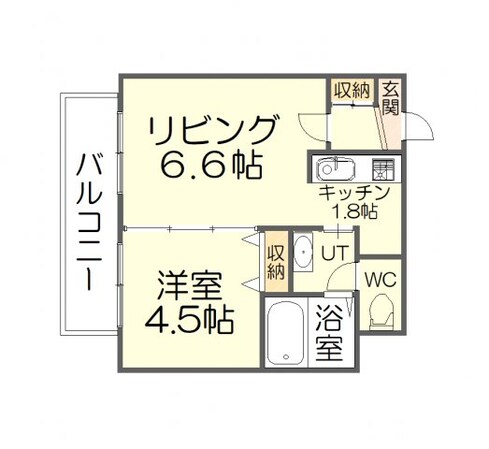 ボヌール手稲の物件間取画像